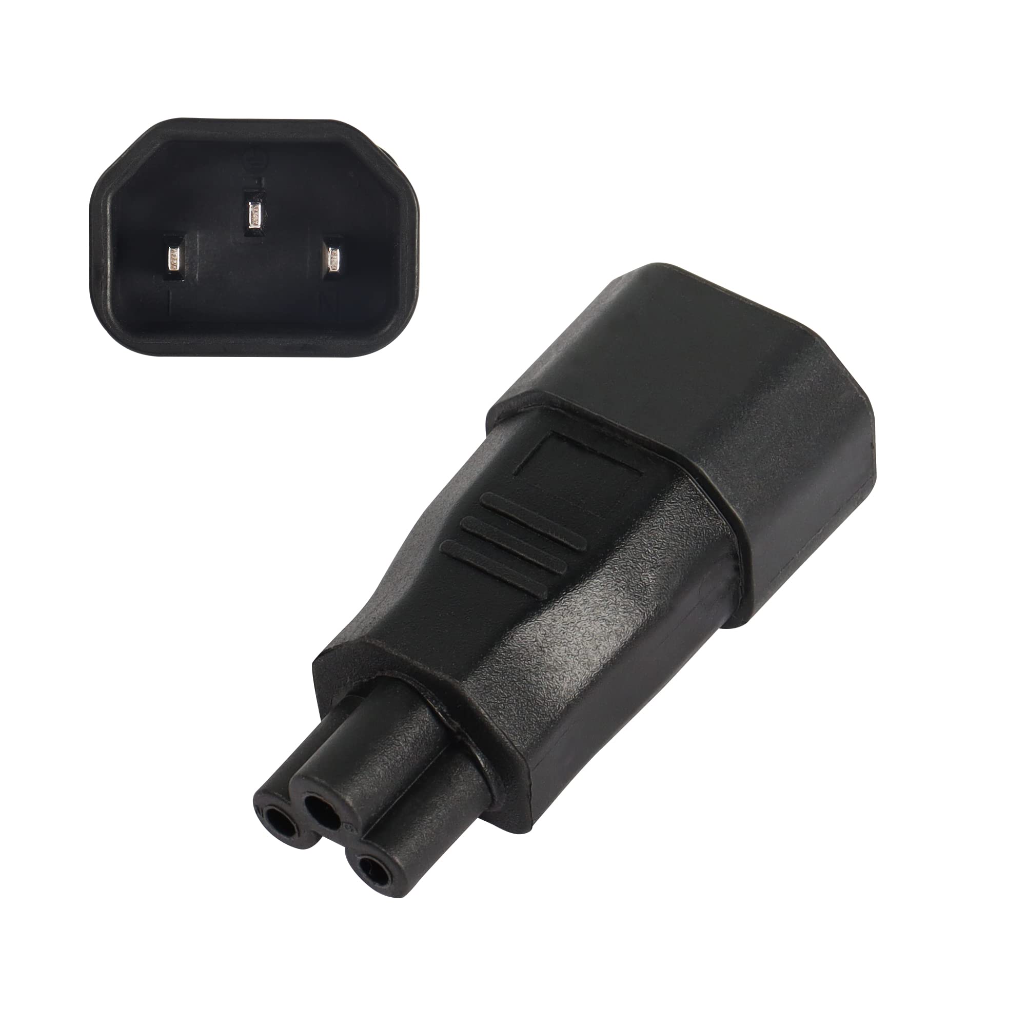 Adattatore Alimentazione IEC InLine - C14 A C5, 3 Poli, 2.5A, Nero - Foto 8