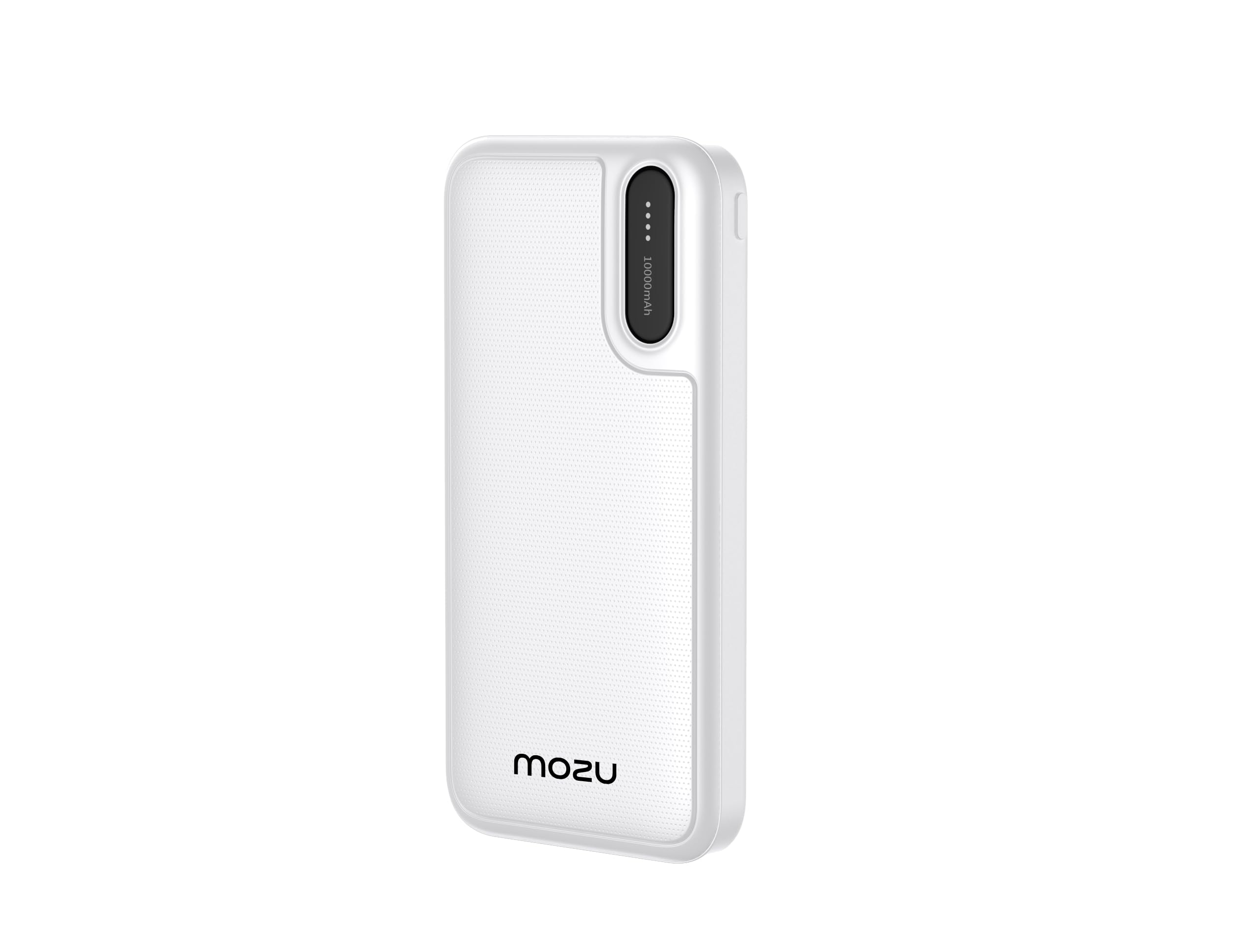 Mozu Chargex P120 10000 mAh 22.5W Fast Charging Powerbank |PD QC Support|Triple Output|Type C Fast Input Output|Slim and Compact Size (White)