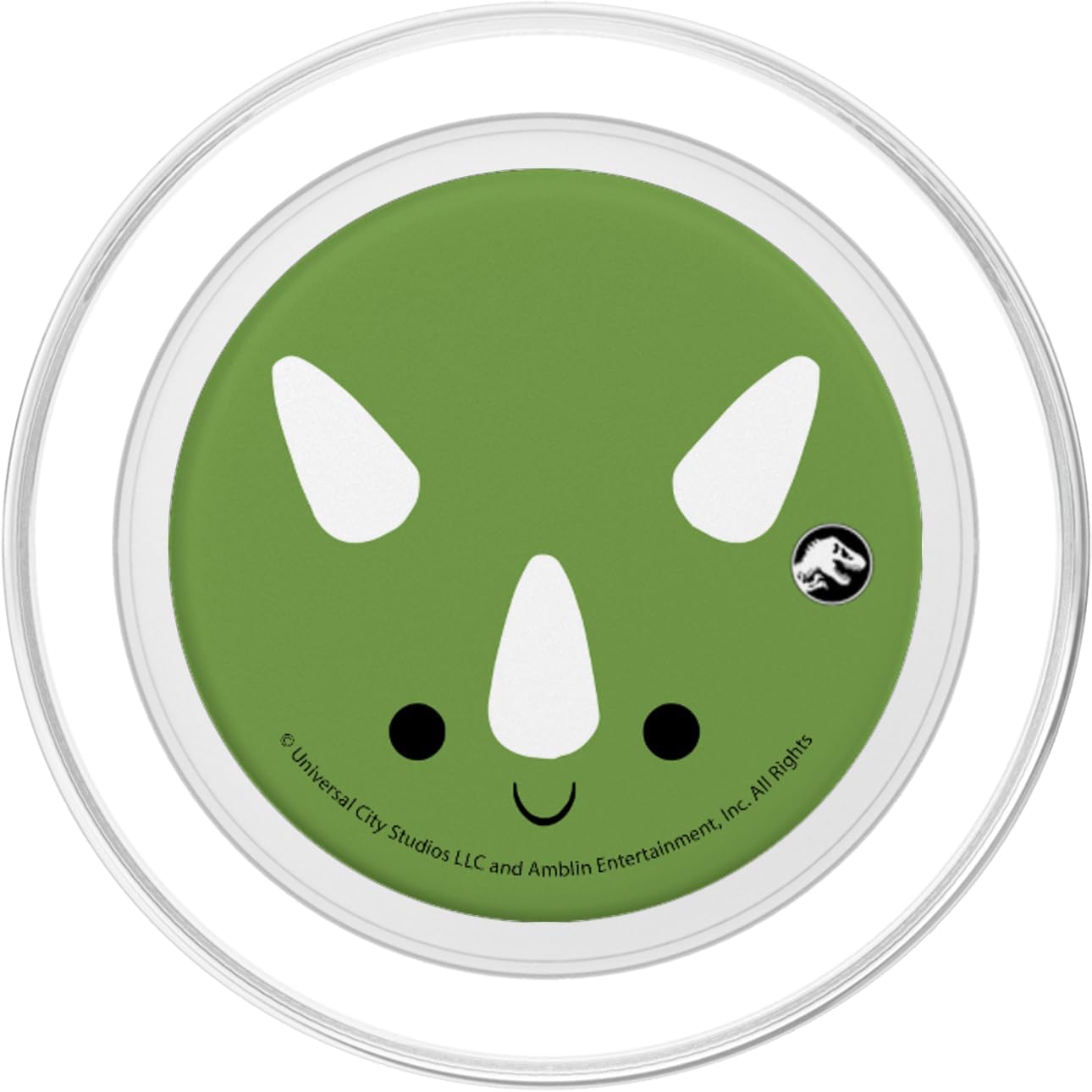 Jurassic World: Fallen Kingdom Triceratops Green PopSockets MagSafe PopGrip for iPhone
