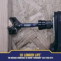 Vista 3 de Irwin Tools IWAX2005 - Broca de alimentación automática Speedbor Supreme (1-1/2")