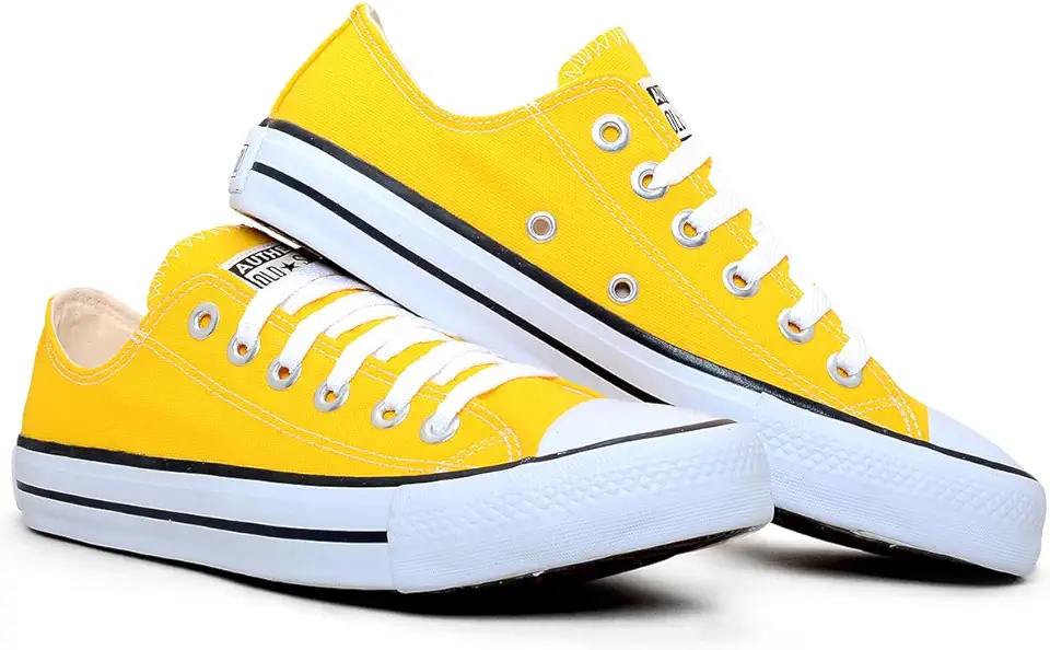 Tenis Casual Feminino Masculino All Kalum Star Vulcanizado Confortavel Sola Reta