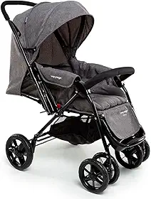 Voyage Carrinho de Bebê Passeio Tipo Berço Choice Cinza
