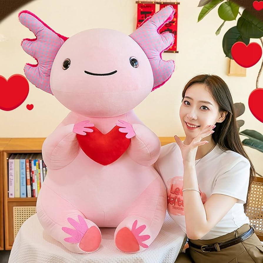 Amazon.co.jp: 抱き枕 ウーパールーパー プレミアム ねむねむ