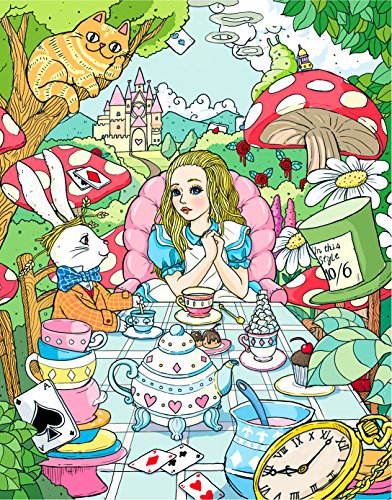 Re-Marks Alice in Wonderland 500 Piece Tower Puzzle