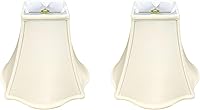 Vista 15 de Royal Designs pantalla para lámpara Fancy Square Bell - Blanco - 7 x 16 x 12.75 pulgadas