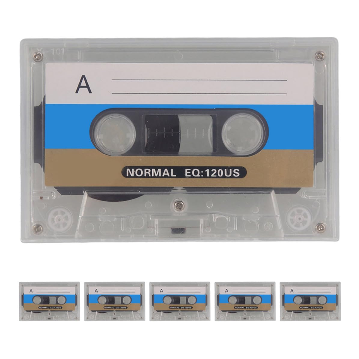 Casetes de audio vírgenes de 30 minutos para grabar audio analógico retro 8
