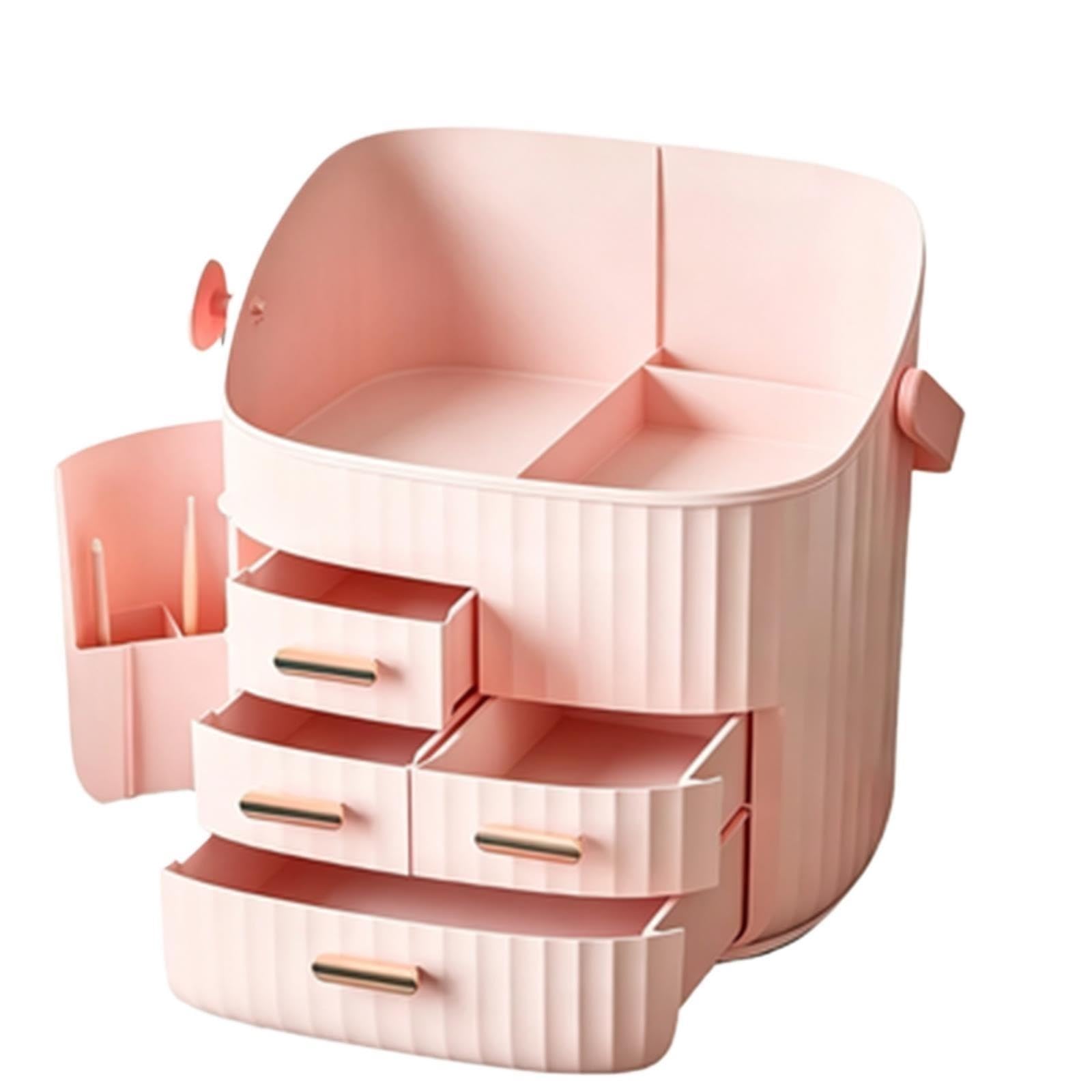 Organizer Cosmetici Scatola porta trucchi, porta trucchi, organizer e portaoggetti, organizer for cosmetici con cassetti e portagioielli, for prodotti for la cura della pelle, pennelli, rossetti, gioi