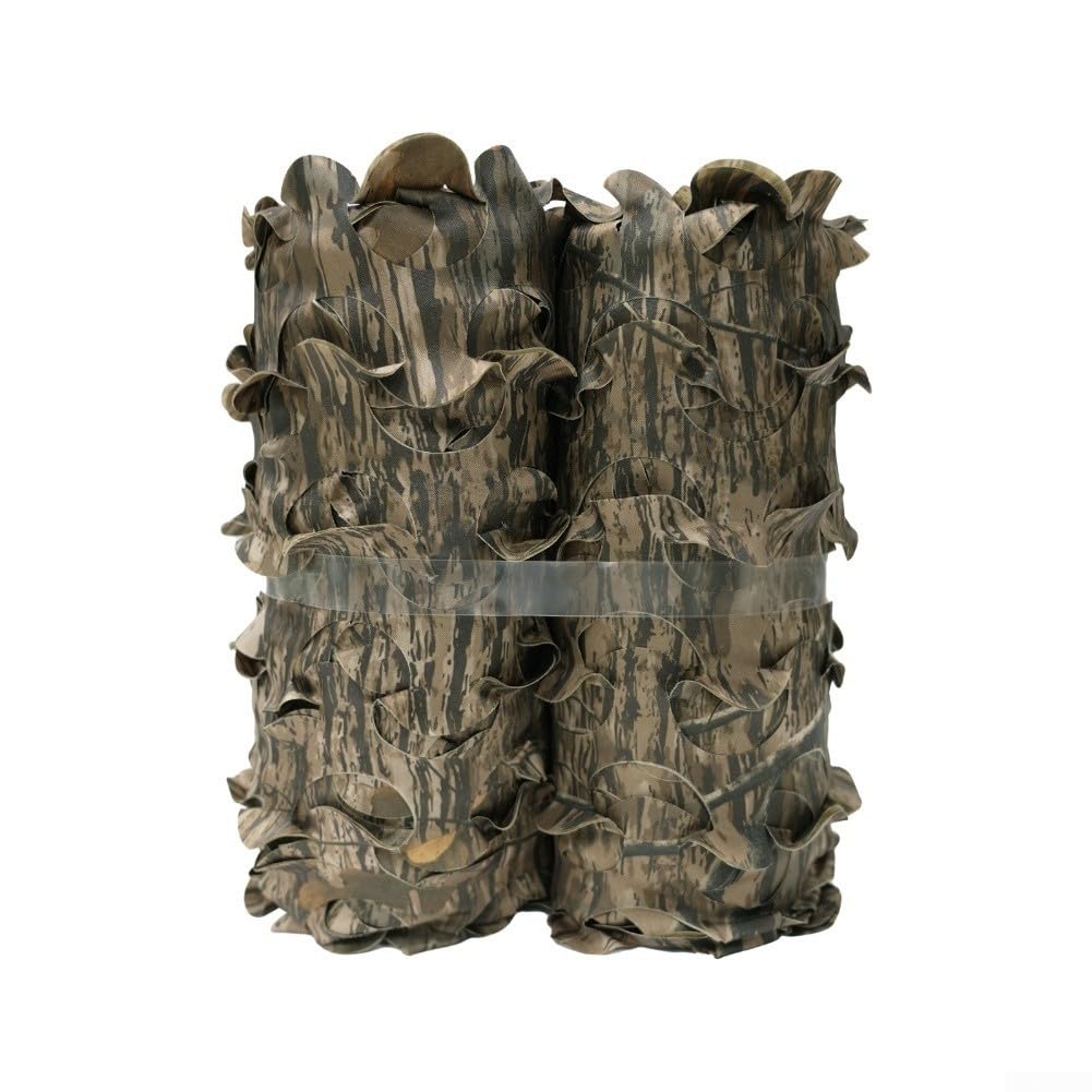 Red de camuflaje impermeable para caza de patos, barco, refugio, toldo de jardín y observación de aves, ligera, transpirable, 1 5 m de ancho (1,5 x 8 m)
