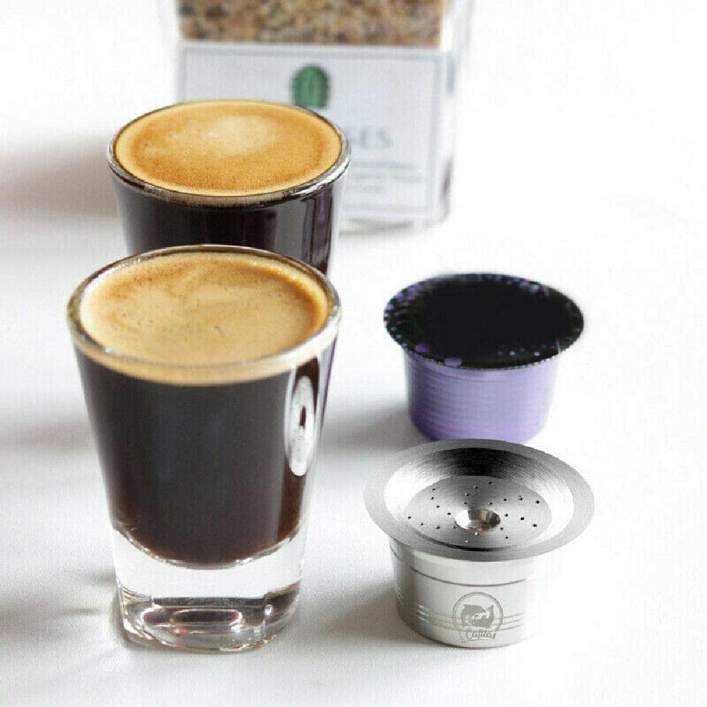 Kit 304 de cápsulas de café reutilizables para máquina Caffitaly Kfee