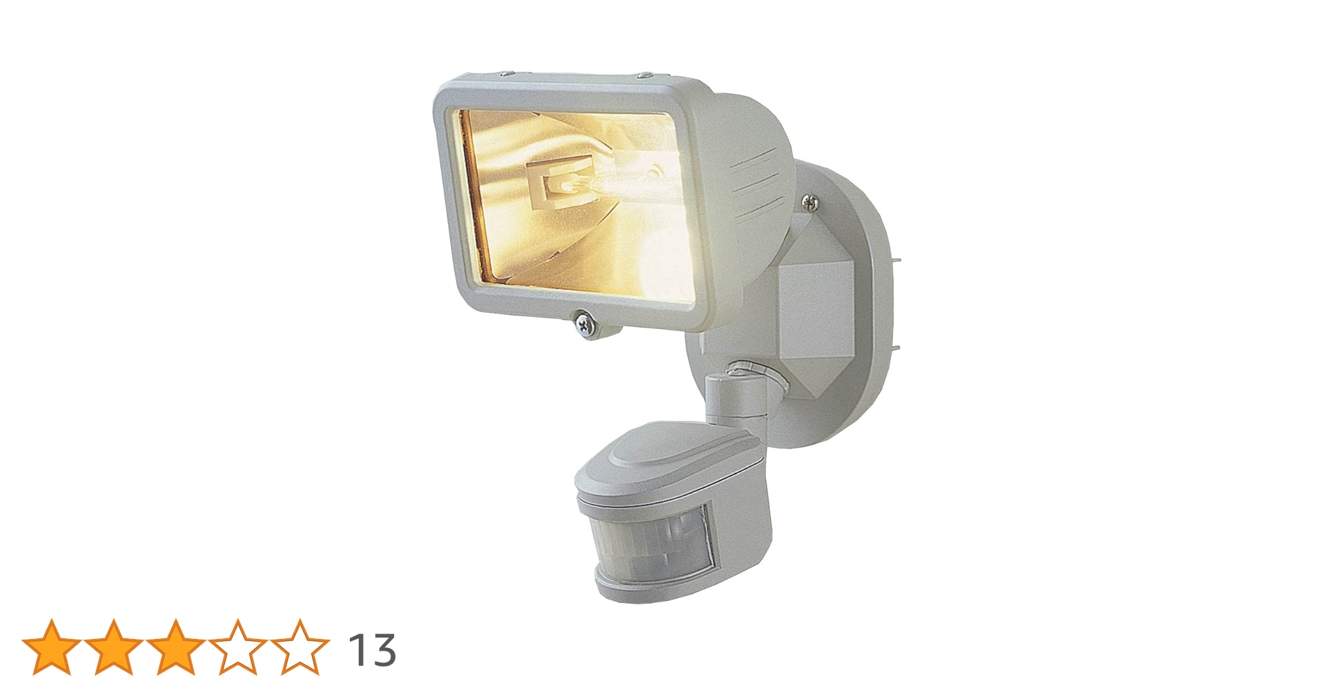 Amazon | ムサシ B-Born 防雨センサーライト(ハロゲン150W) B-6150