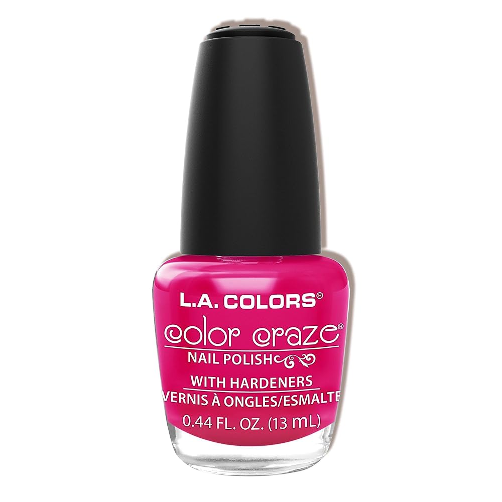 L.A. COLORS Color Craze Nail Polish, Cruise CNP623