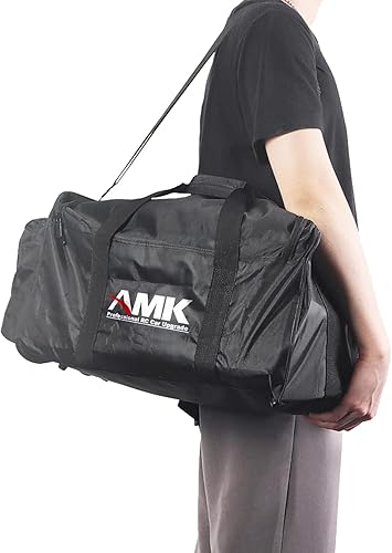 Miniatura 4 de Bolsa de lona para coche a control remoto multibolsillo, bolsa de almacenamiento impermeable para 110 RC Crawler Drift Car Axial SCX10 90046 D90 TF2