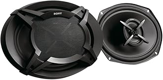 Sony XSFB6920E.EUR 16 x 24 cm 2-Way Car Speakers with 420 Watt Maximum Power Black