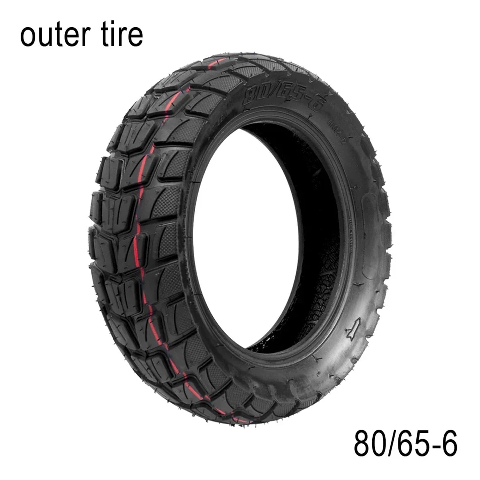10-calowa opona terenowa 80/65-6 10X3 do Speedual Grace 10 Zero 10X M4 Pro do skutera elektrycznego, dętka 10x2,50(1set G)