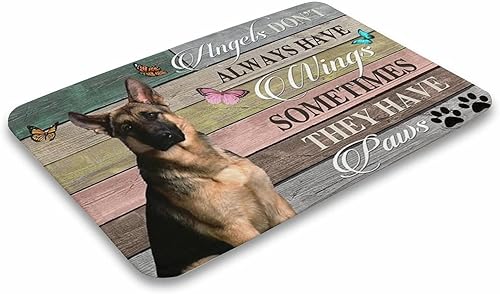 Miniatura 4 de Tapete de pastor alemán para la entrada del hogar, tapetes para la puerta delantera de la casa, tapete para interiores y exteriores, tapete de