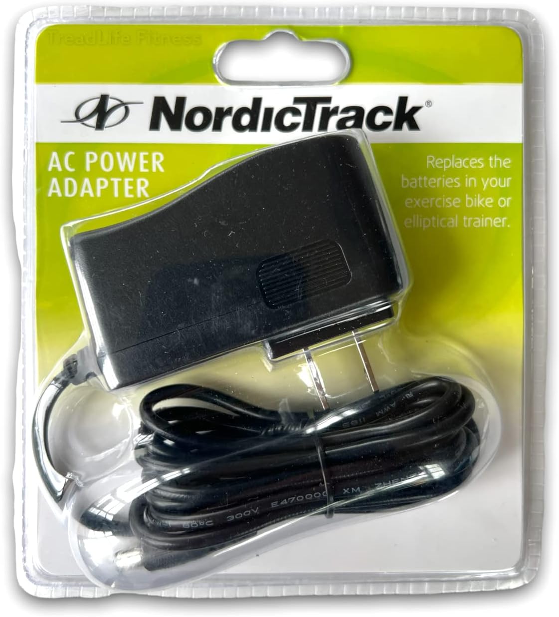 AC Power Adaptor - Replacement for NordicTrack Exercise Bikes & Ellipticals - 6v