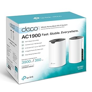 TPLINK　Deco S7 2P メッシュWi-Fi Deco S7 | AC1900 メッシュWi-Fiユニット | TP-Link 日本