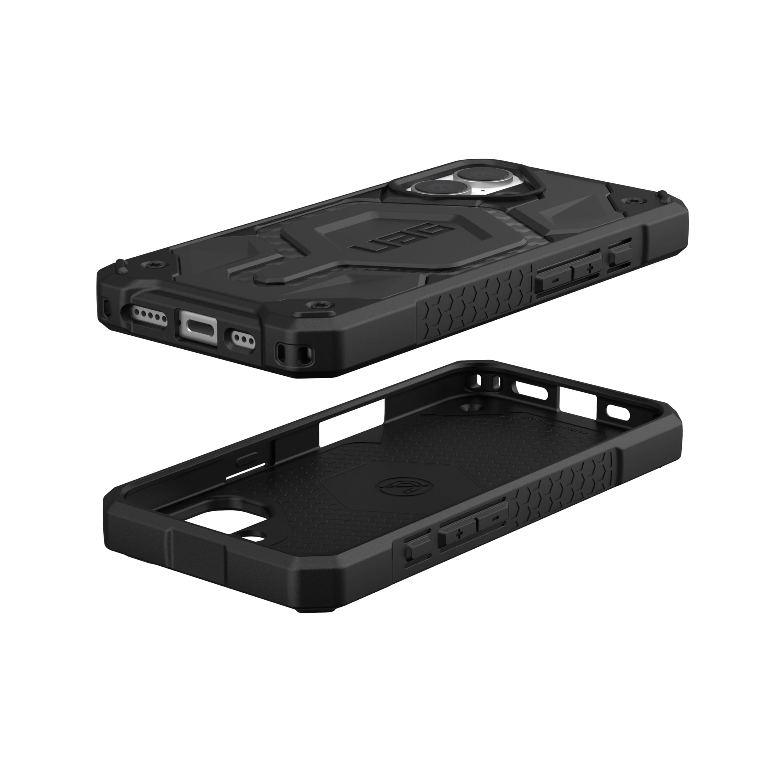 URBAN ARMOR GEAR Monarch Custodia iPhone 16 | Perfetta aderenza | Resistenza alle cadute di 7,6 m | Compatibile con la ricarica wireless | Tutte le porte accessibili