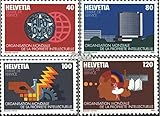gestempelt Prophila Collection Schweiz WIPO1-WIPO4 (kompl.Ausgabe) gestempelt 1982 Geistiges Eigentum (Briefmarken für Sammler)