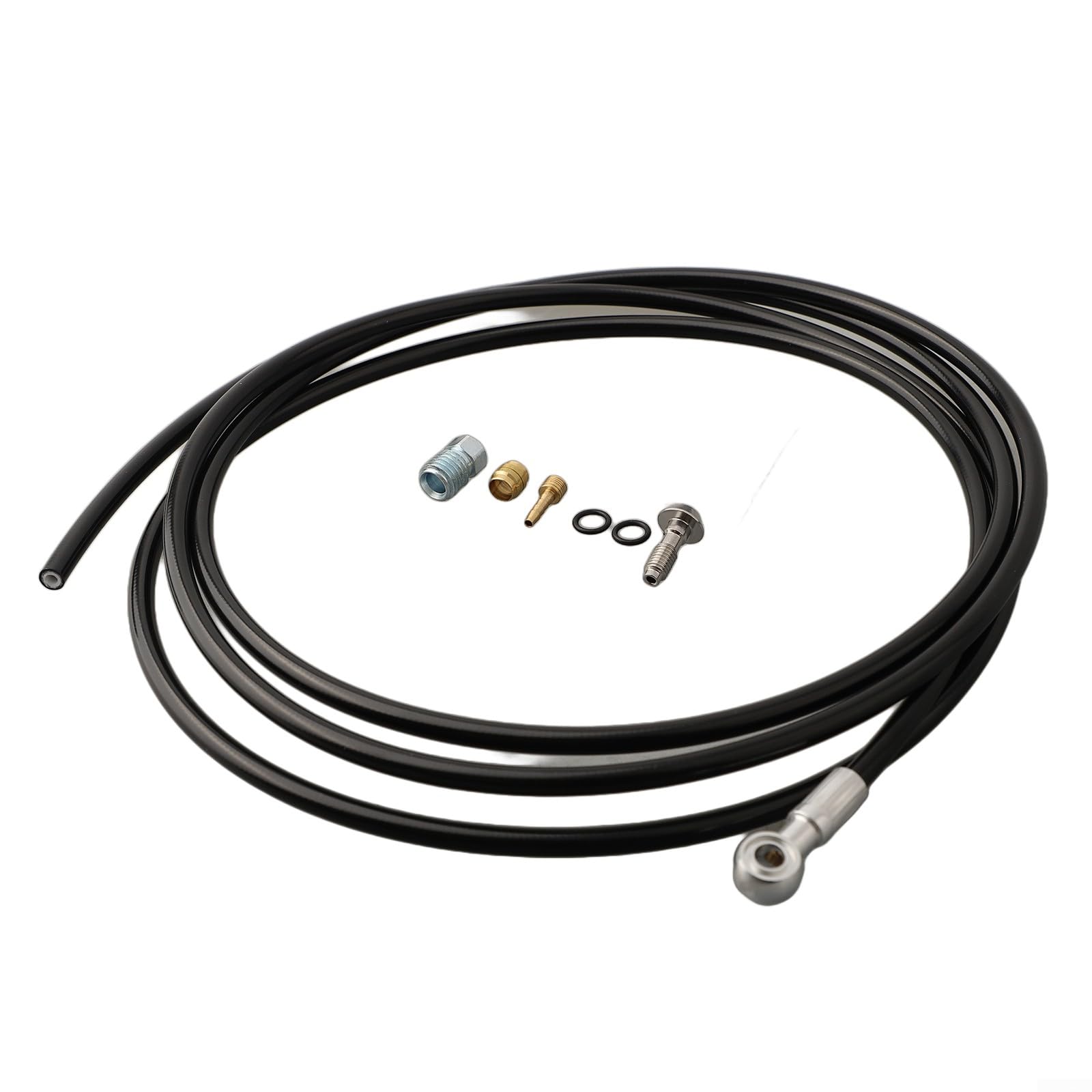 Kit tubo freno per bicicletta e inserti di collegamento in ottone, kit tubo freno a disco idraulico da 2500 mm per MT4 a MT Trail parte di ricambio