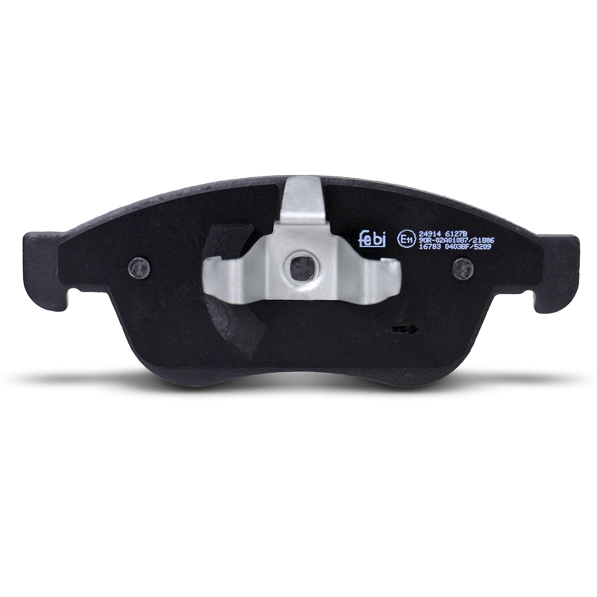 FEBI BILSTEIN Kit pastiglie freno, Freno a disco 16783 Compatibile con: DACIA DUSTER, RENAULT CAPTUR I, FLUENCE, GRAND SCÉNIC III, MEGANE CC, MEGANE II Kombi, MEGANE III Combi Van, MEGANE III Coupe