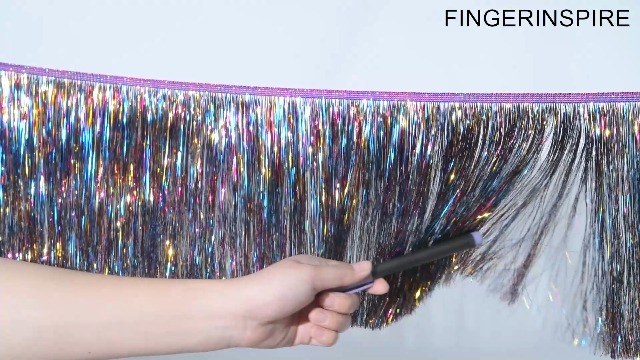 FINGERINSPIRE 2m de Long 50cm de Large Ruban de Dentelle à Pompons en Polyester Ruban de Garniture à Franges à Coudre Noir pour Bricolage Artisanat Couture Vêtements Accessoires Décoration D'Abat Jour FINGERINSPIRE 2m de Long 50cm de Large Ruban de Dentelle à Pompons en Polyester Ruban de Garniture à Franges à Coudre Noir pour Bricolage Artisanat Couture Vêtements Accessoires Décoration D'Abat Jour