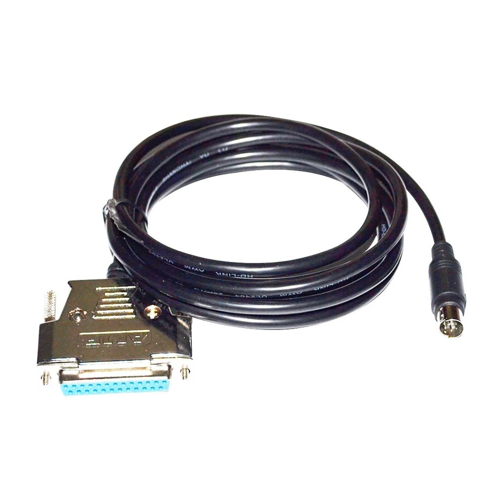 Amazon.co.jp: プラグケーブル D-SUB 25 ピン DB25 メス - MINI DIN 8