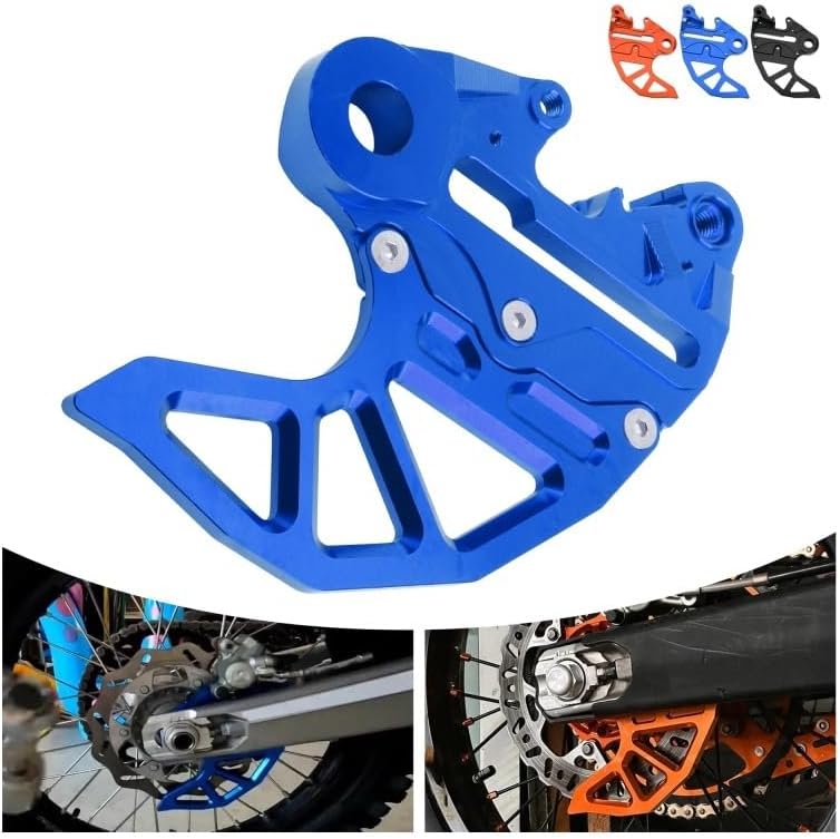 Enduro Motorcycle Rear Brake Disc Guard Protector Fit For TE300 125-501 For DirtBike Supermoto Parts(Orange)