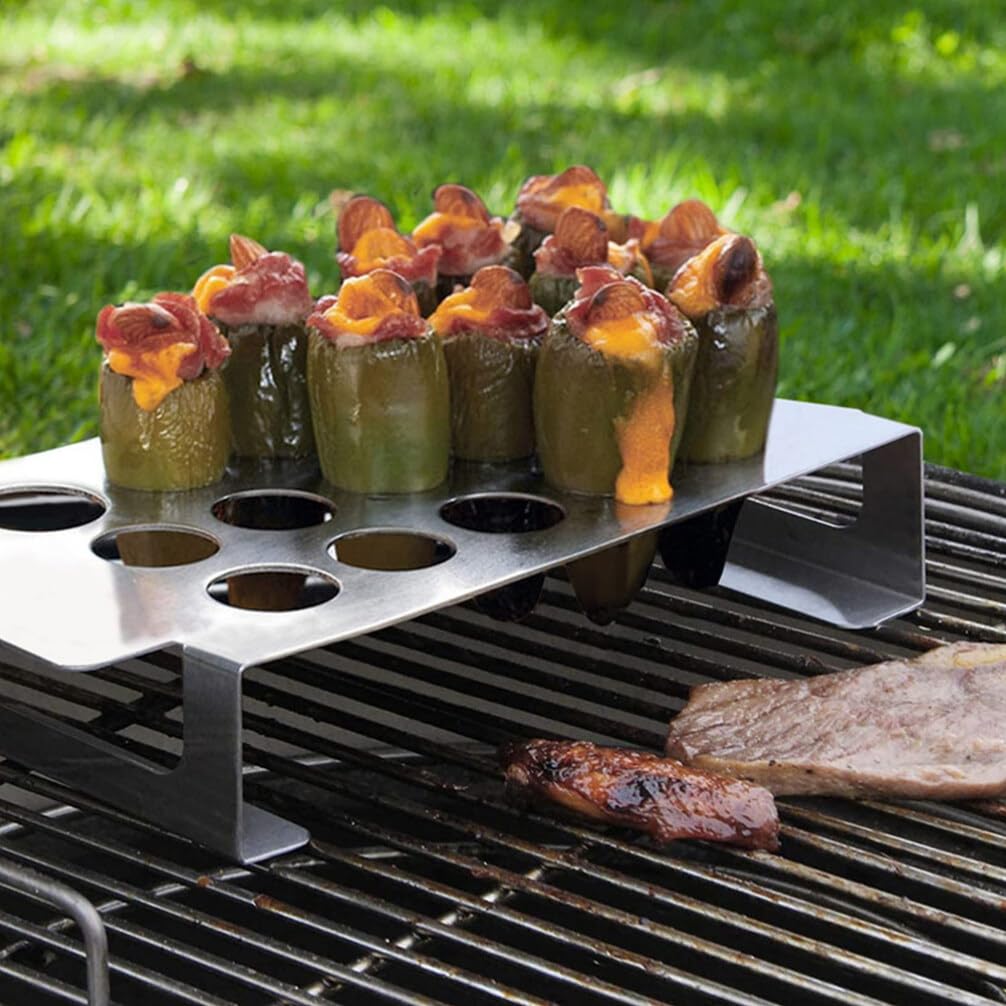 Bbq Jalapeno Poppers Rack Stainless Steel Jalapeno Popper Grill