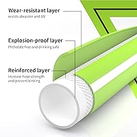 Vista 4 de RVMATE Manguera de Agua para RV de 25 Pies, Diámetro Interior de 5/8", Manguera de Agua Potable Sin Plomo, Manguera de Jardín Sin Fugas Para