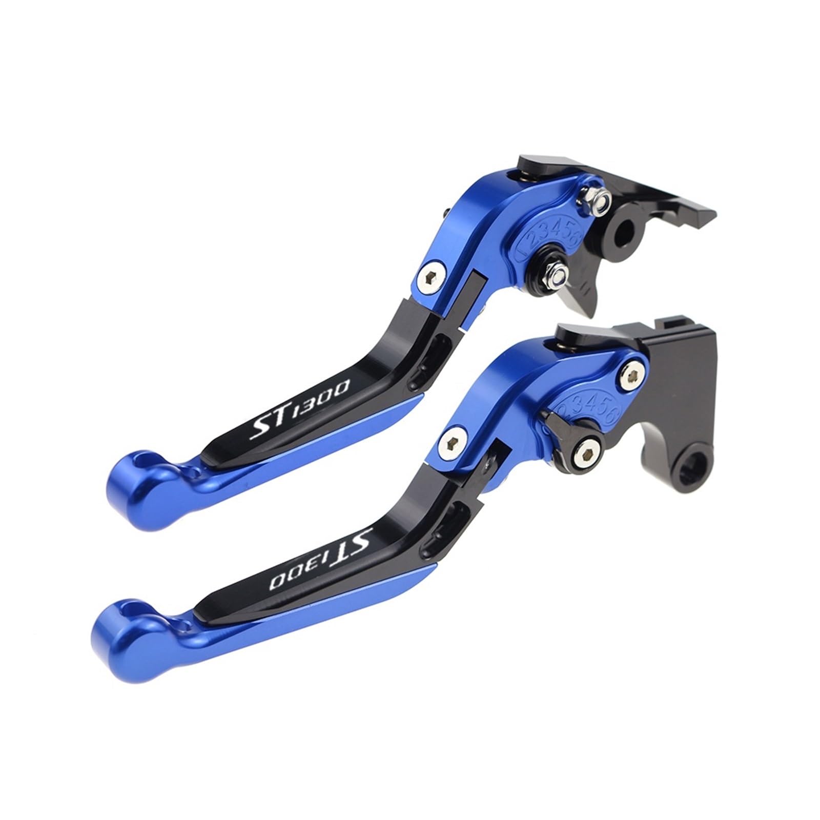 par palancas control embrague moto Para ST1300 Motocicleta CNC Plegable Extensible Freno Embrague Mango Set