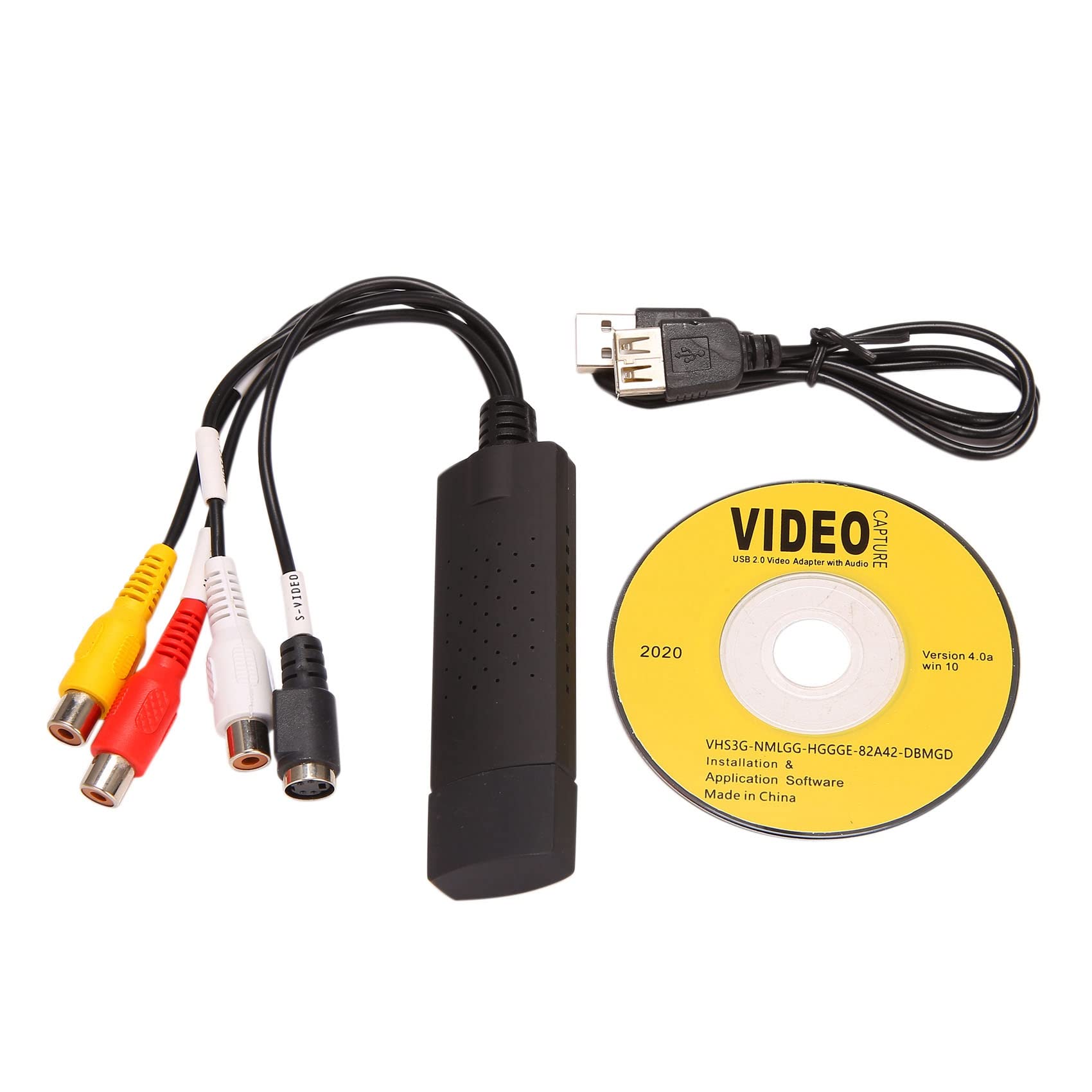 Buy Fhdpeebu VHS to Digital Converter USB 2.0 Video Converter Audio VHS