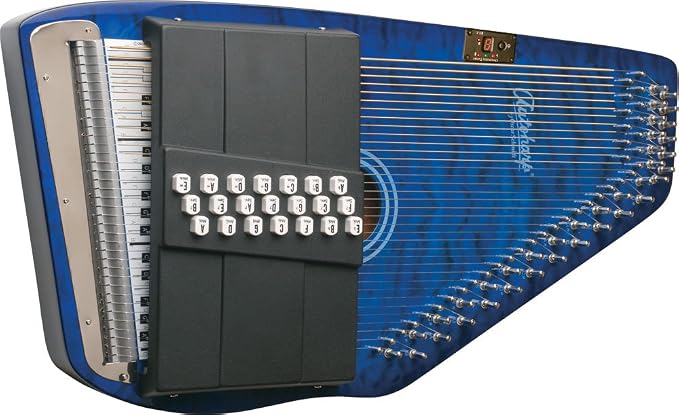 Oscar Schmidt OS21CQTBL Blue Autoharp