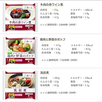 Amazon.co.jp: 介護食 冷凍 あいーと セットB 12食入り 舌で