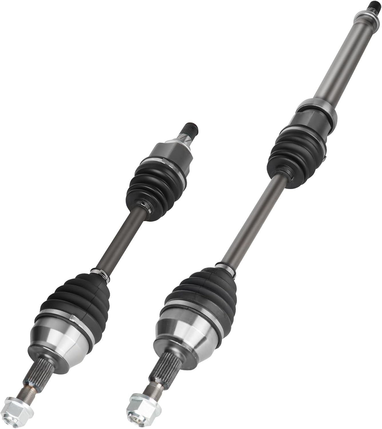 TadaMark 2PCs Front CV Axle Shaft Assembly Fit for Ford Focus 2.0L 2012-2018 L4, Automatic Dual Clutch Trans Only(for model S, SE, SEL, Titanium Only), Left and Right Side, for 66-2305, 66-2334
