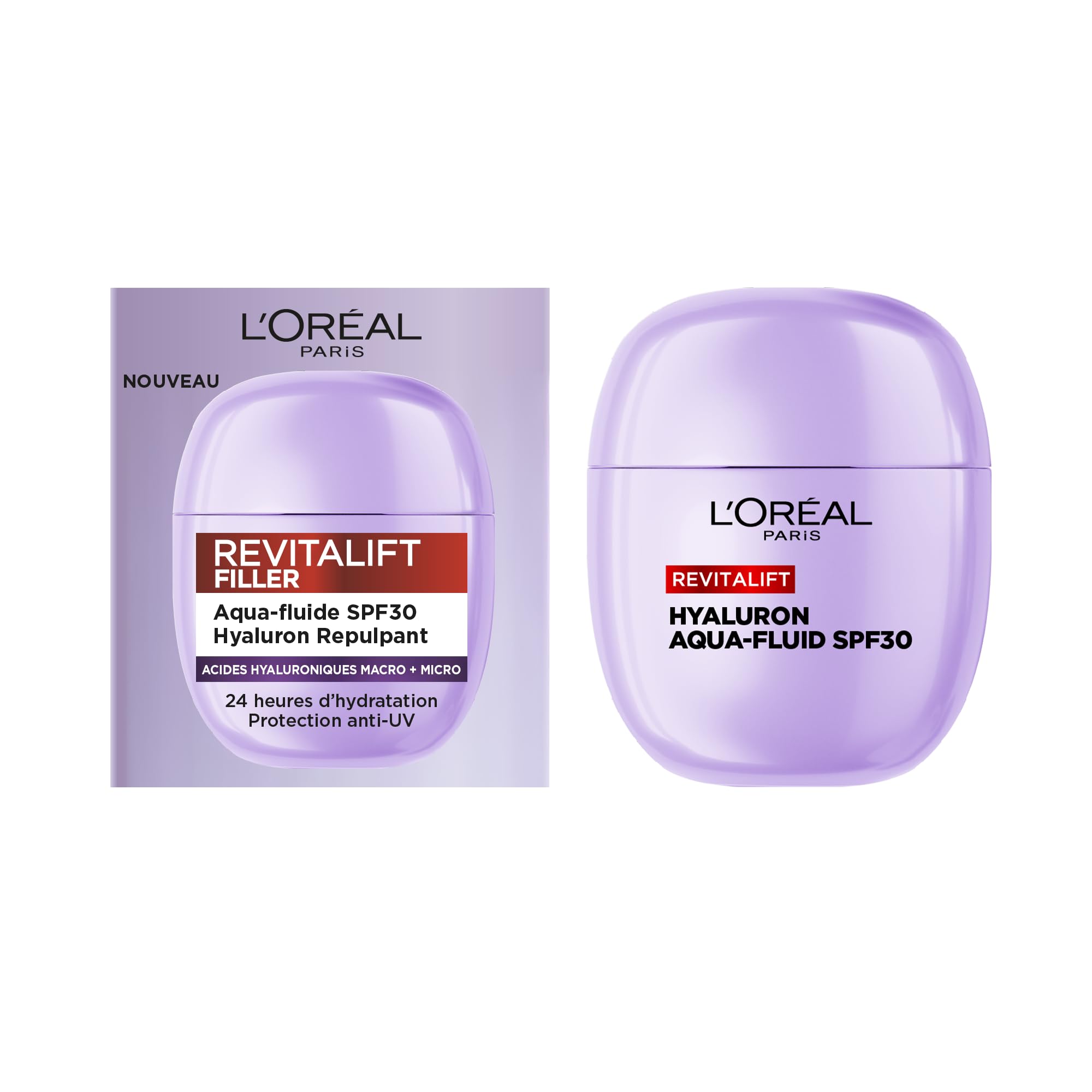L'Oreal Paris Revitalift Hyaluron Aqua-Fluid SPF30 Niacinamide 40 ml