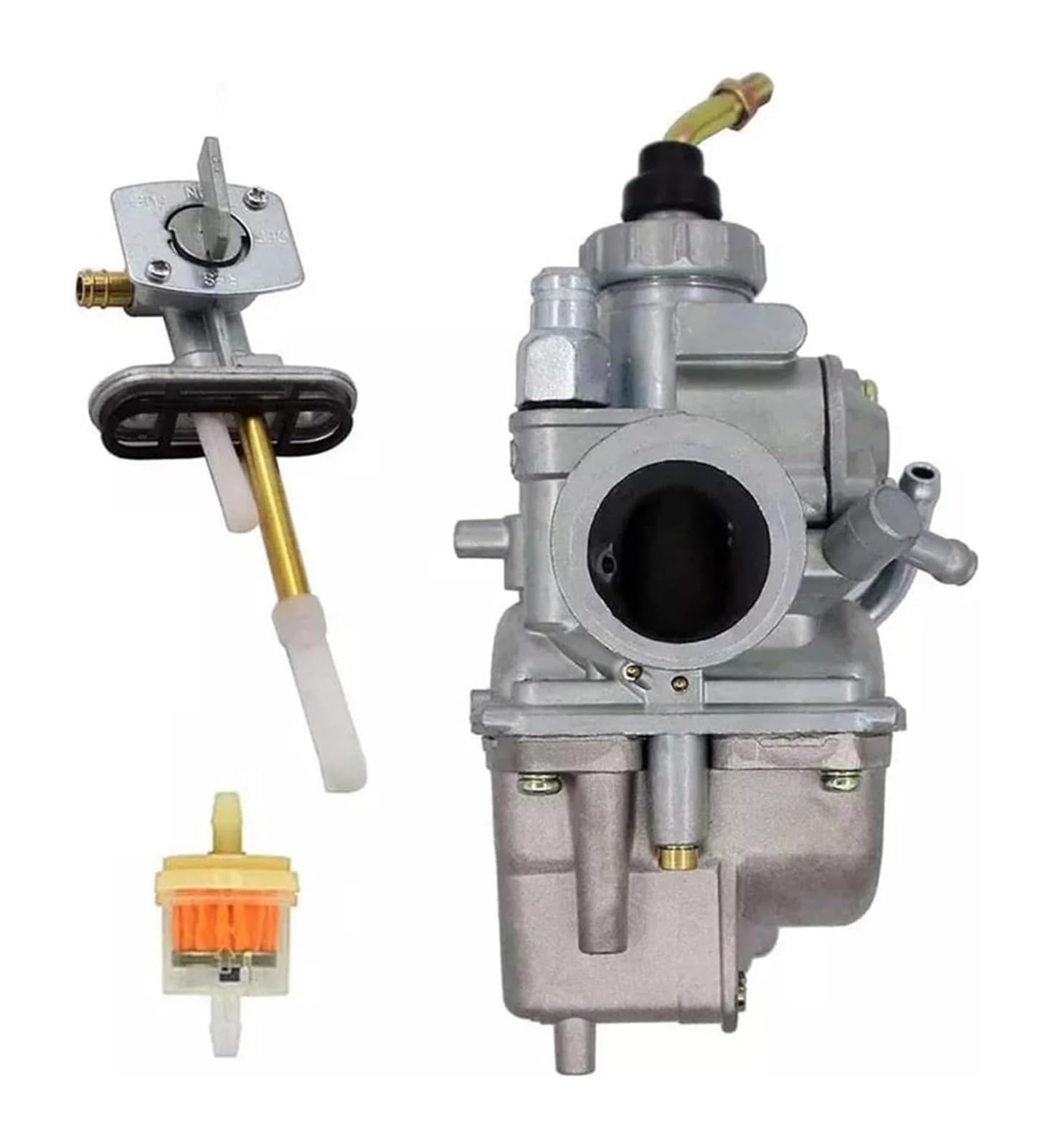 para Yamaha TTR125LE TTR 125 LE 2003 2004 2005 2006 2007 Carburador De Motocicleta Y Válvula Interruptor Combustible Petcock Carburador Repuesto Moto