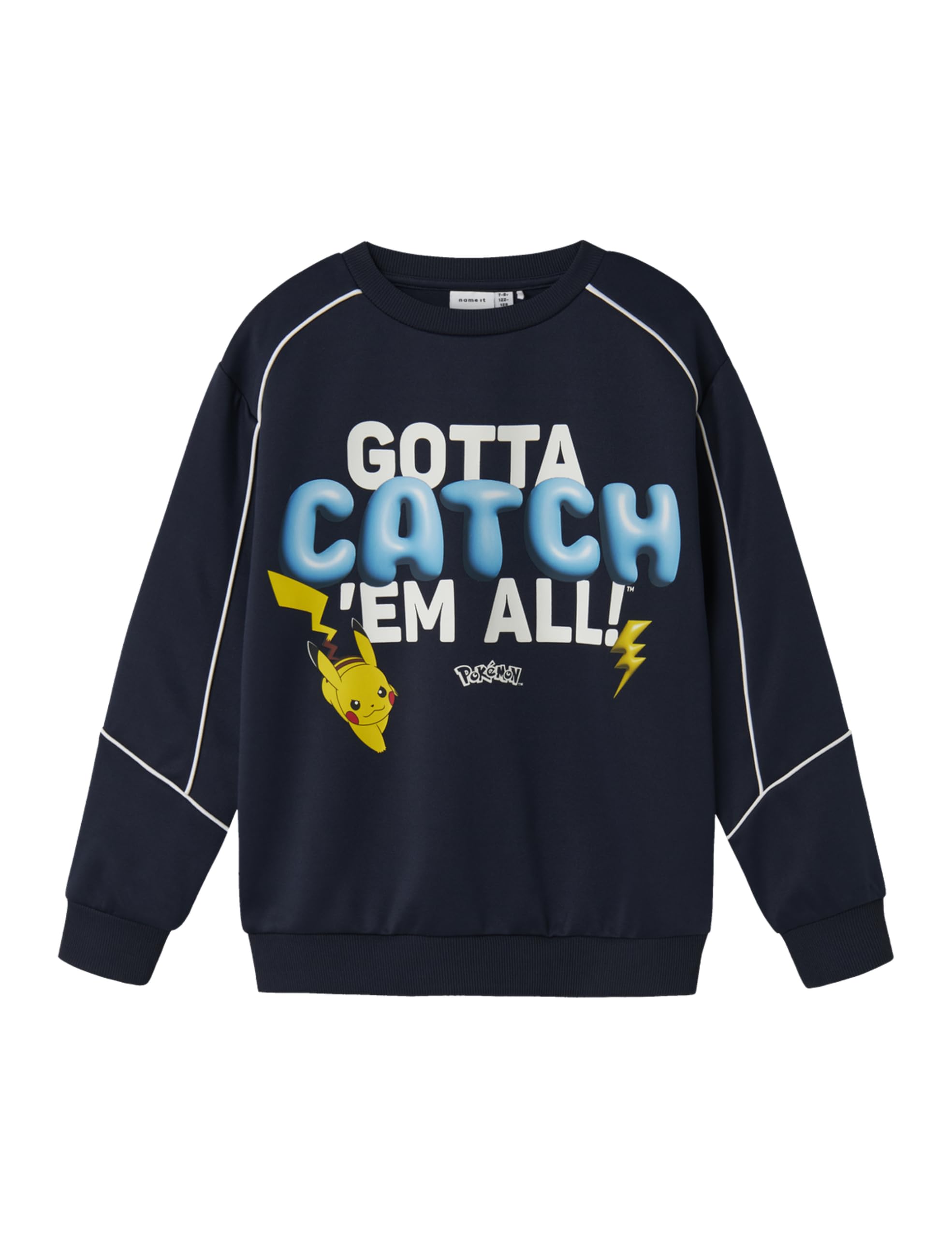 NAME IT Nkmsidney Pokemon Nreg Poly Sweat Sky para Niños