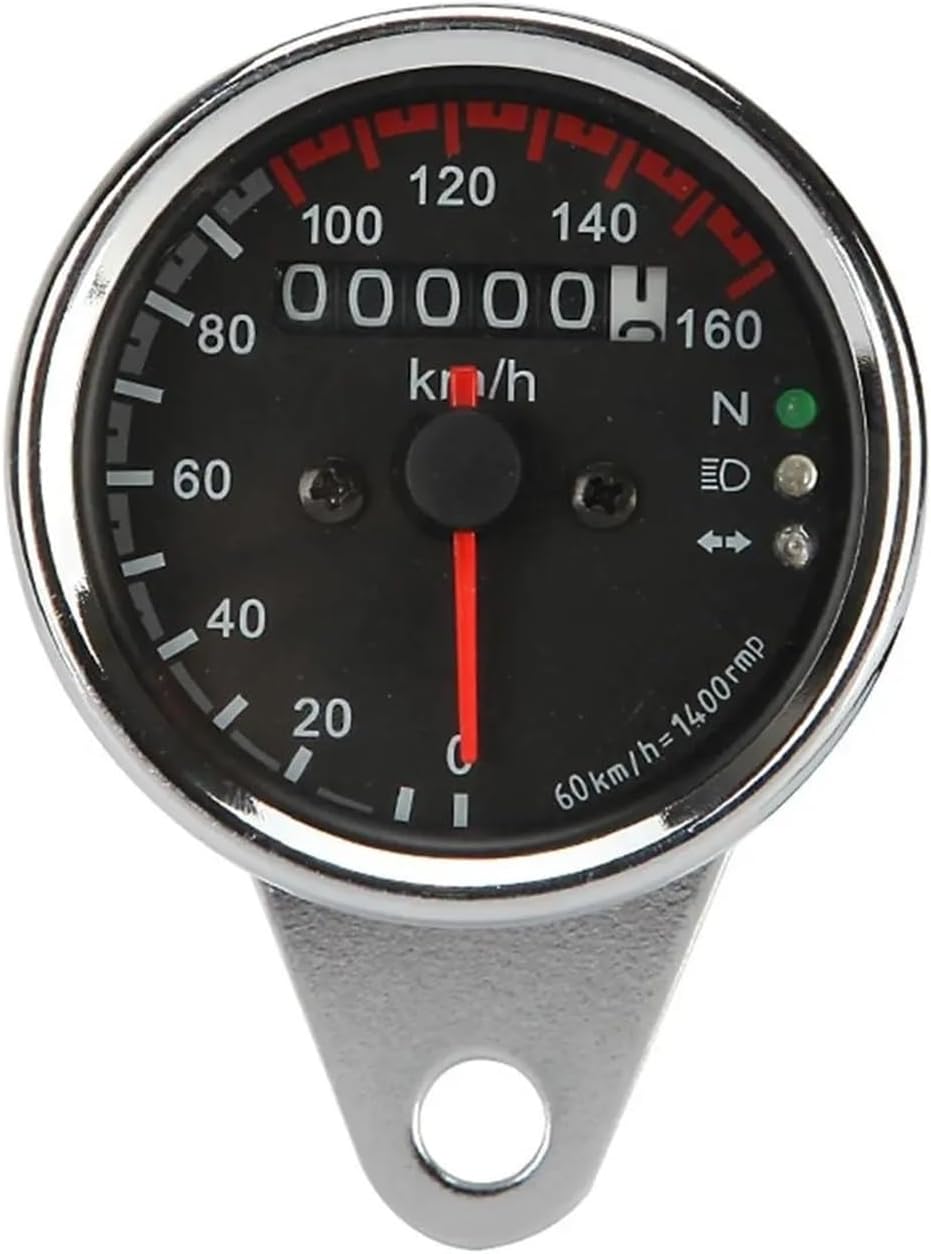 Motorcycle Speedometer Tachometer Motorcycle Speedometer Backlit Dual Odometer Gauge for Su&zuki 02 GSXR 600 for HO&ND&A Dax Dio for YA&MAHA Xmax for Ha&rley