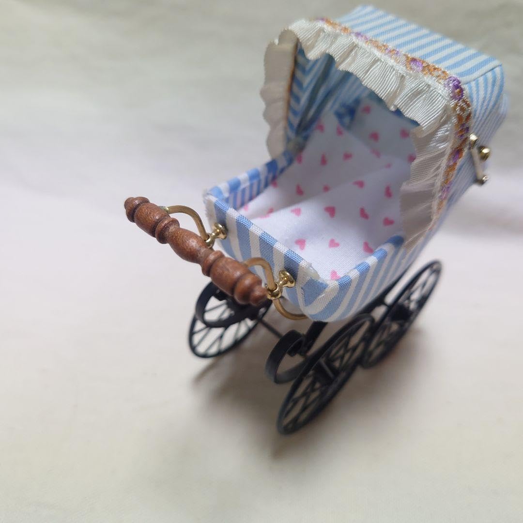 アンティーク風アイアンベビーカー ボードヘニッヒ ドールハウス