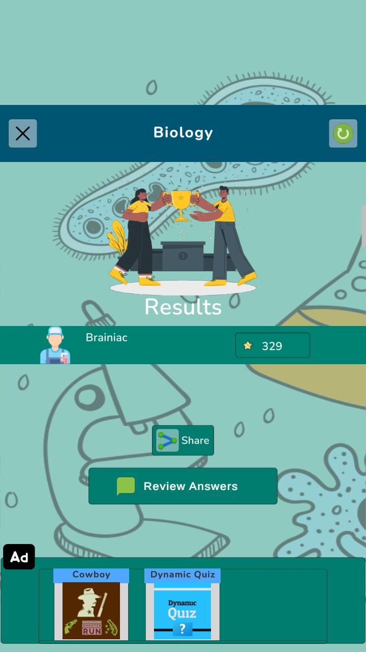 Biology Test Quiz - App on Amazon Appstore