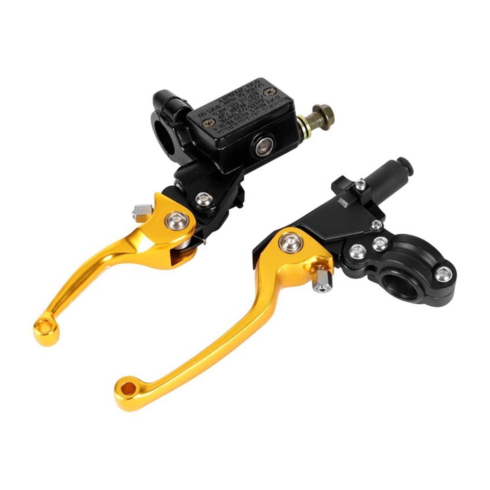 Iukmr G Motorcycle Clutch Brake Lever Universal Motorcycle Brake Clutch Bull Horn Levers Handle Drum Off-Road Vehicle(G)
