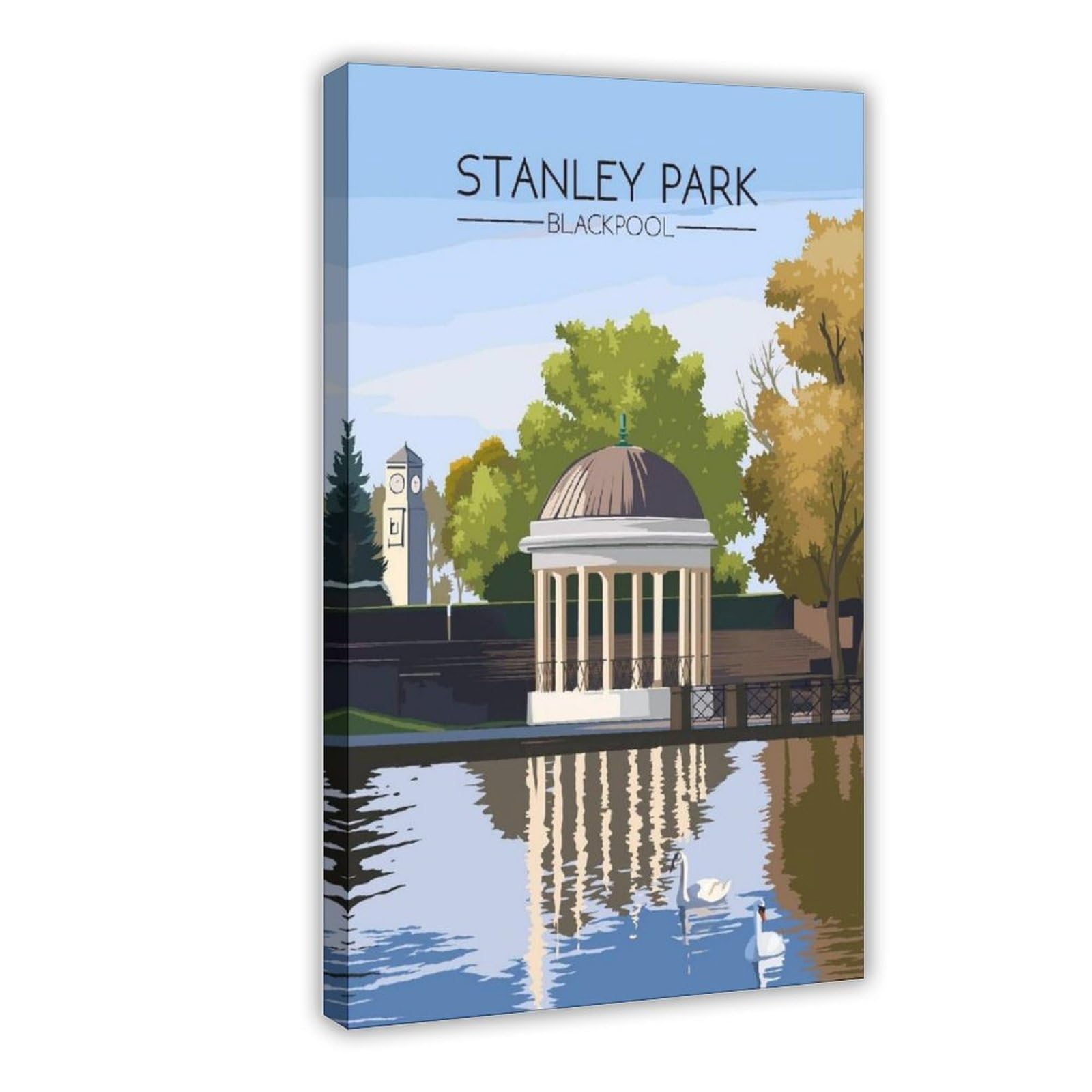 Impression sur toile Stanley Park pour chambre à coucher zen - 8