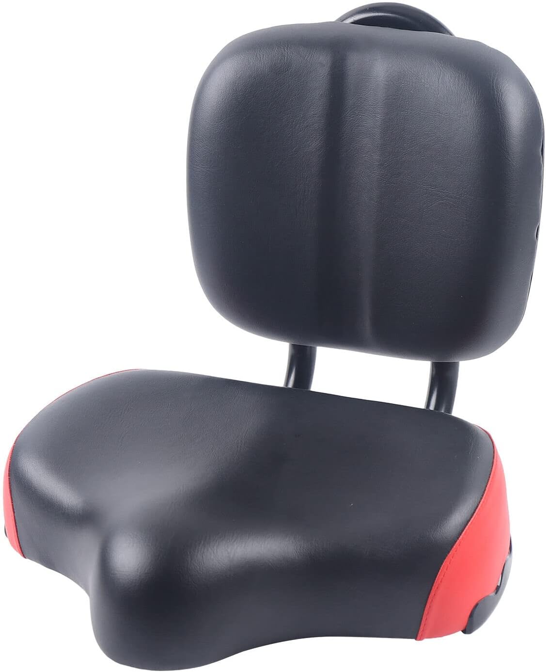 Comfortable Tricycle Bike Saddle Seat Rest Universal Bicycle Wide Cushion Soft Bike Seat Pad with Adjustable Backrest Replacement for Most Tricycle Bike Bicycle Vehicle