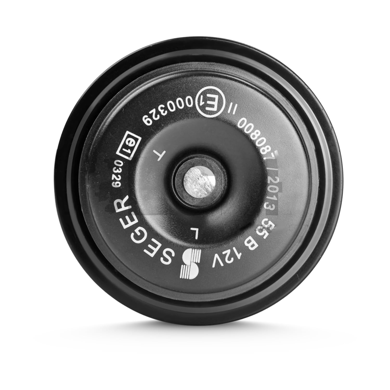 OMAC 12V Loud 55dB Bike Motorcycles Car Waterproof Horn Mini Black Disc