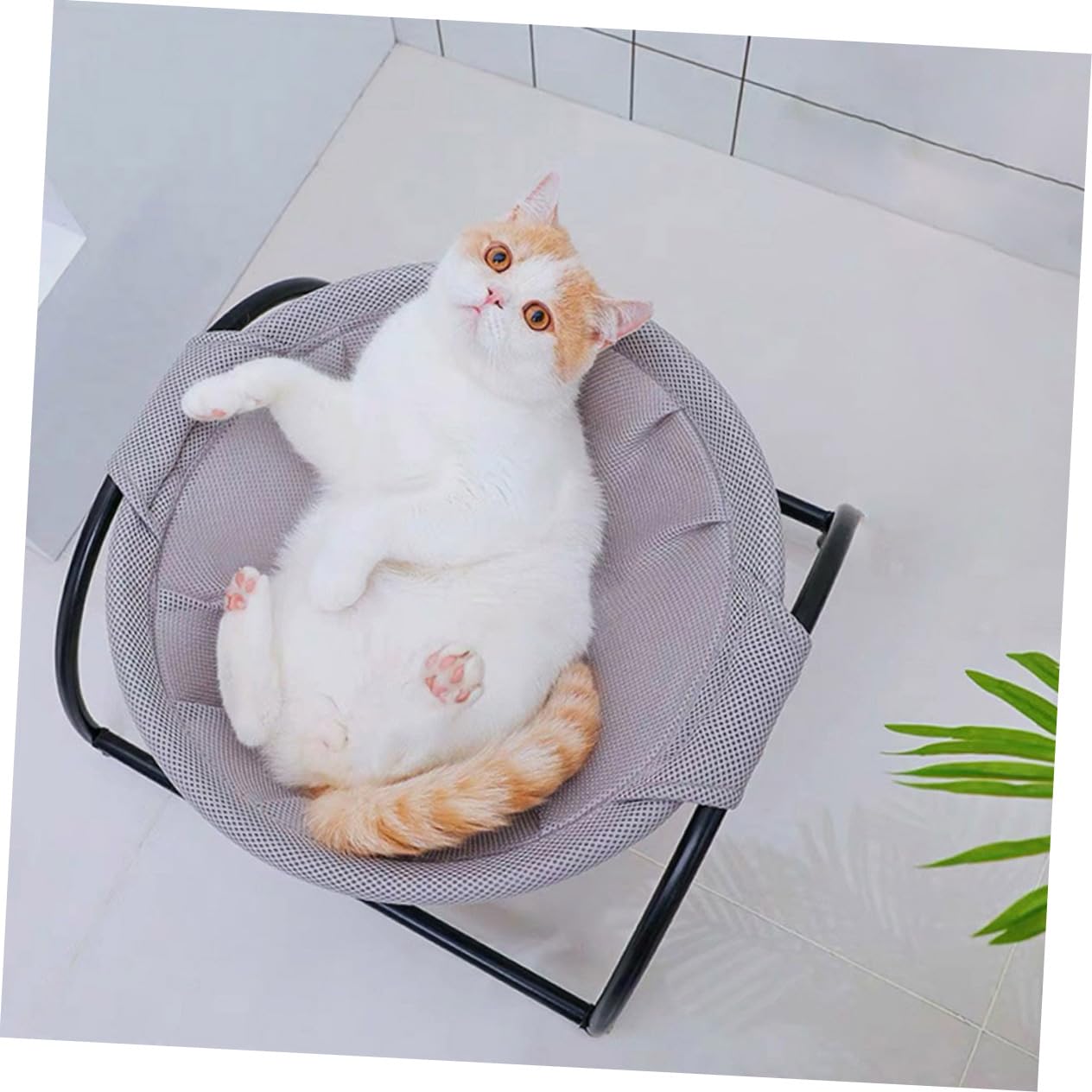 SUPVOX Hamac Surélevé pour Chat Et Chien Lit Confortable Respirant Design Moderne pour Animaux De Compagnie Accessoire pour Maison
