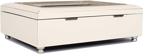 Miniatura 4 de Cottage Garden Primera Comunión Blessings Pearl Blanco y Plata Estilo Italiano Caja de Música Plays Ave Maria