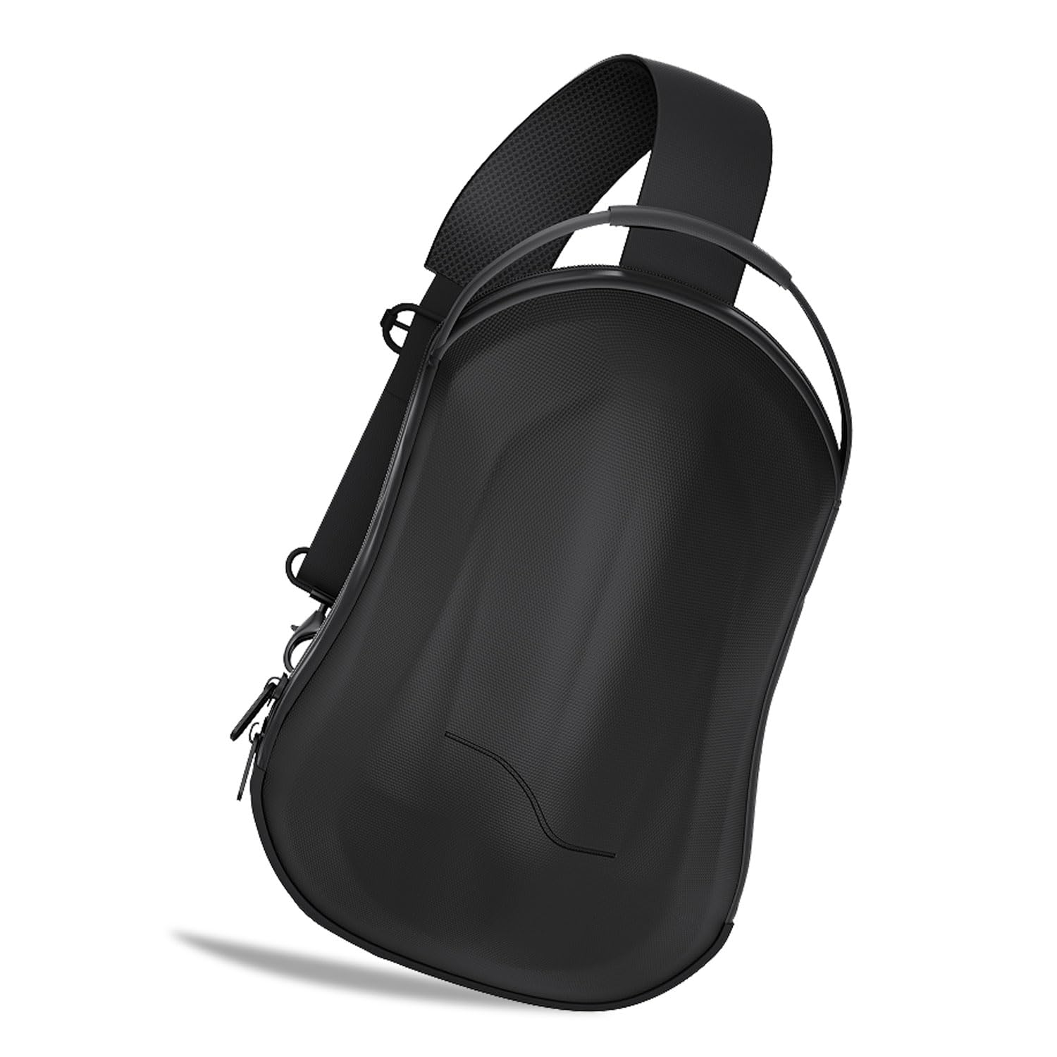 VR Headset-Tragetasche, tragbare Aufbewahrungstasche für Me.ta Que.st 3 / Pico 4 Ultra, mit Hand- und Schultergurten, Reisetasche für VR, Controller, Elite Strap und Zubehör, Schwarz