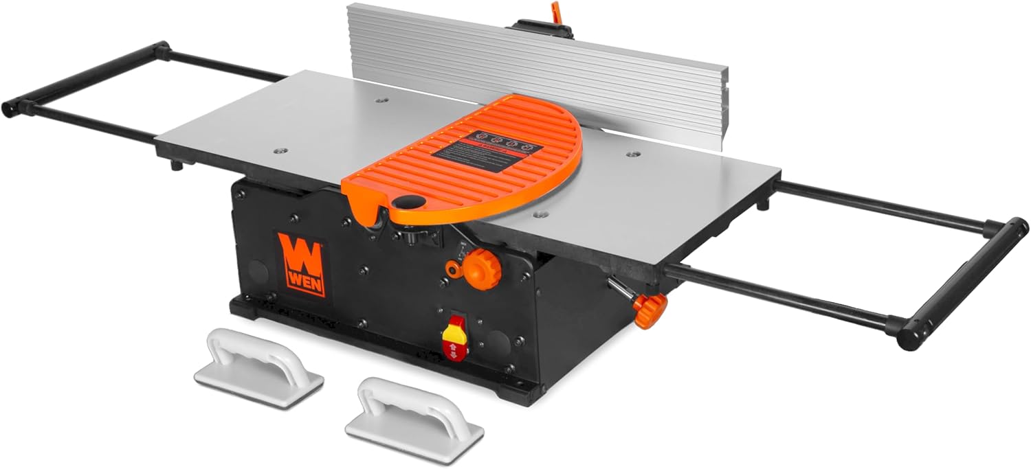 12-Amp 12-Inch Spiral Benchtop Jointer with Extendable Cast-Iron Table (JT1224H)