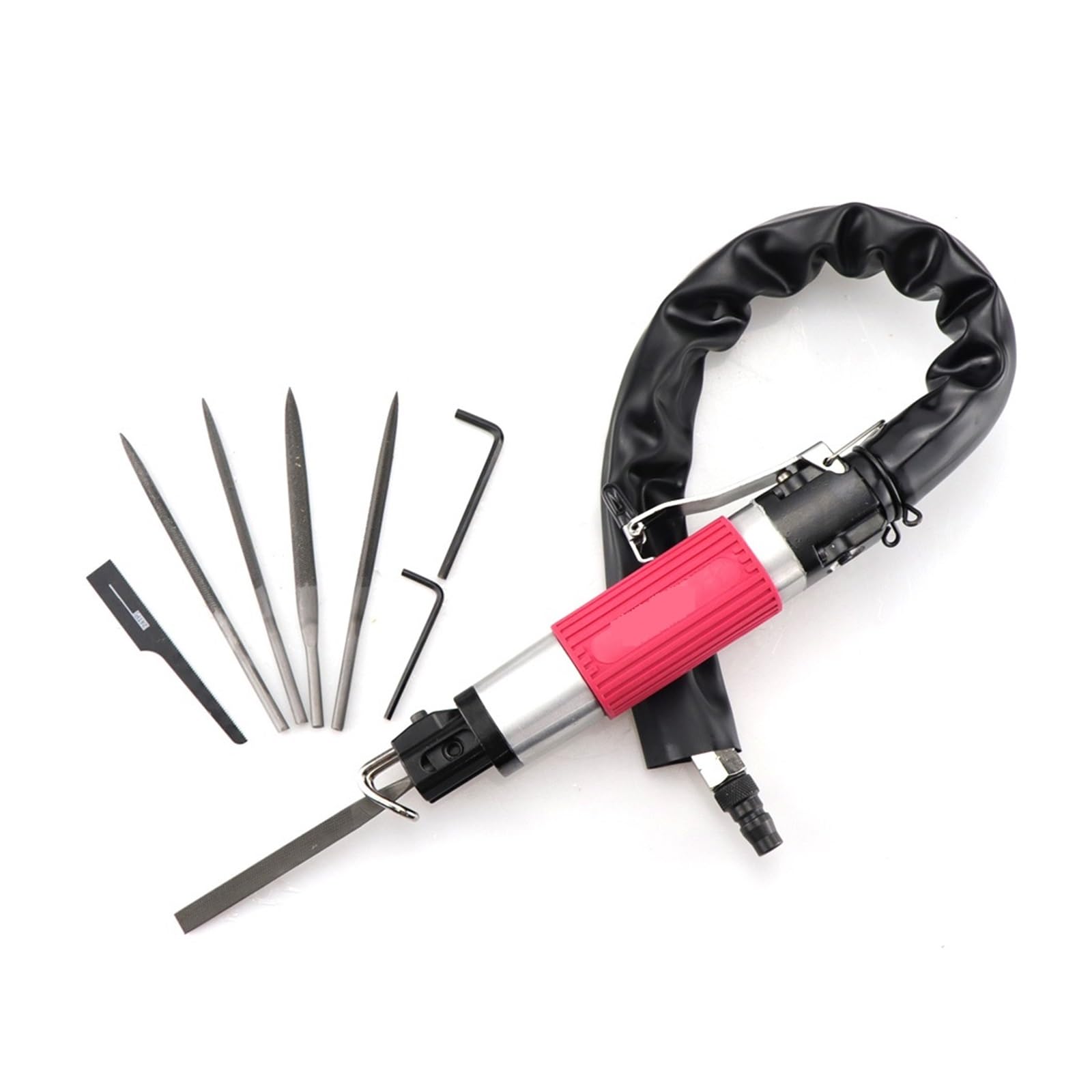 CUDTAPI Air Grinder File Pneumatic File Reciprocating Air Saw Dual-use Trimming Grinding Machine Reciprocating Filing Tool